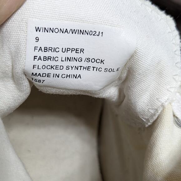 Madden Girl Women's White Platform Canvas Comfort High Top Sneaker Size 9 - Picture 6 of 8